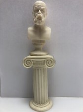 Socrate Skulptur Alabaster