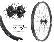 Vorderrad 27,5 Zoll Disc 35-584 Hohlkammer 6-Loch Boost Steckachse Ø15 110mm MTB