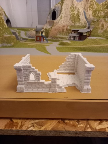 Ruine modell - ruine,