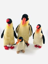 Steiff Konvolut 4x Tiere Pinguin Familie 50 cm