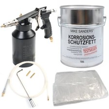 Druckbecherpistole TBS 222 mit 2 Sonden + Mike Sanders 4 kg weich + Abdeckplane