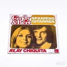 7" Vinyl Single CINDY & BERT „Spaniens Gitarren“ & „Ay, Ay Chiquita“| BASF