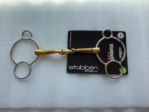 Stubben sweet copper gag bit - sweet,