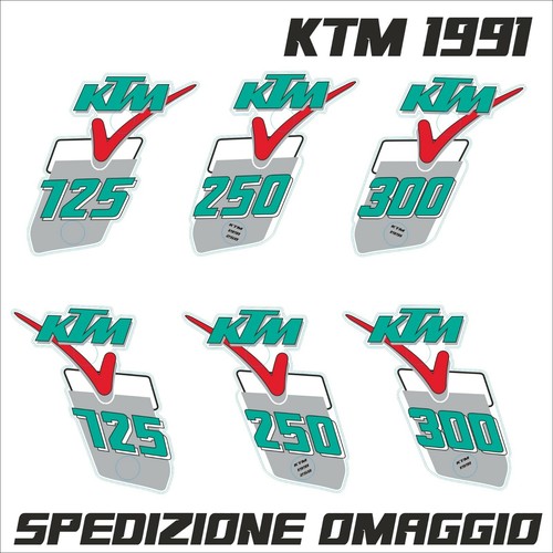 Ktm 1991 125 - ktm, grafik