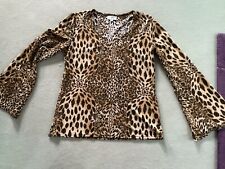 Abendbluse im Tigerlook  mit