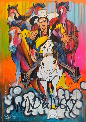 Artist original 100cm 140cm - 100cm,