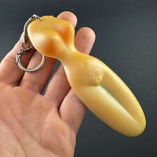 vintage 70s WOMAN BODY Keychain naked nude erotic POP ART holder