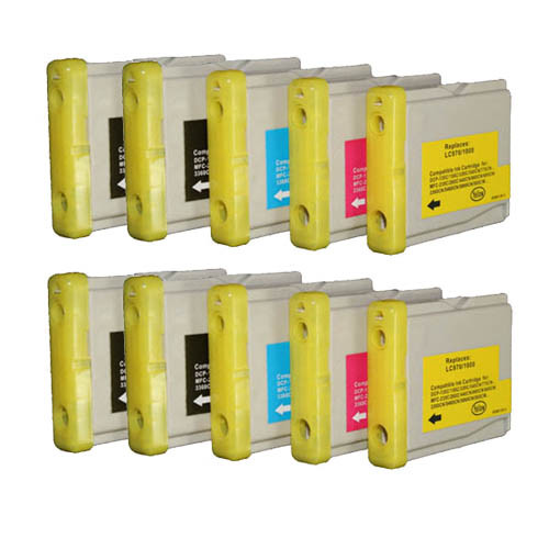 10x druckerpatrone kompatibel - 10x,