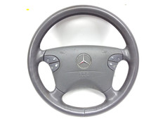 Mercedes CLK W208 W210 Mopf Lenkrad MFL Oriongrau teils abgegriffen