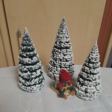 Raureifbaum 3 Stück Original