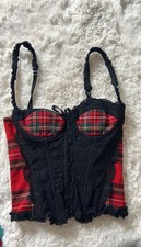 Vintage tartan Moschino