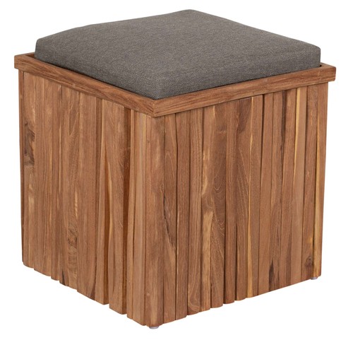 Teakbox sitzhocker outdoor - teakbox,