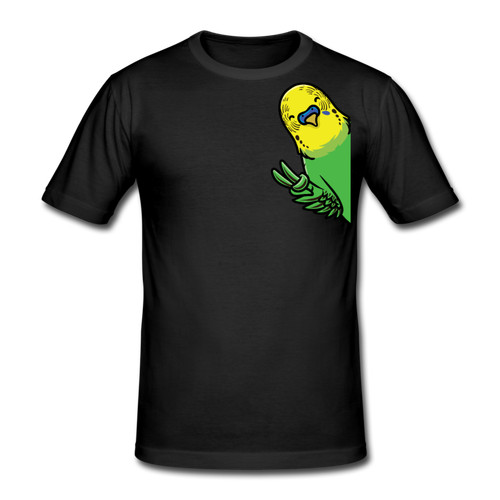 Wellensittich papagei shirt - papagei, t-shirt