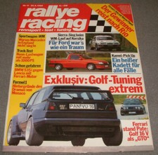 Rallye racing 1988 golf - 11/1988,