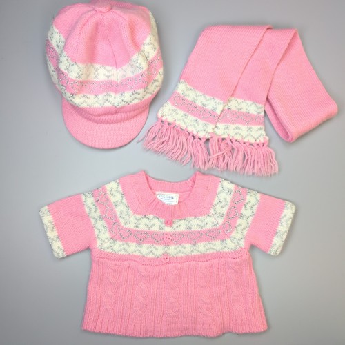 Build bear pink knitted - build,