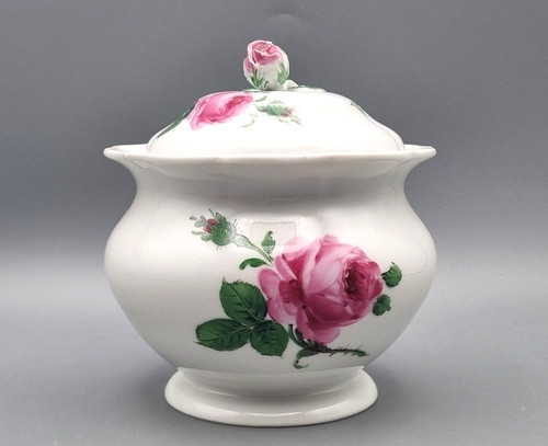 Meissen porzellan deckeldose - meissen,