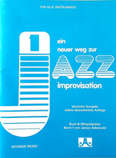 Jamey Aebersold-Ein neuer Weg z. JAZZ Improvisation-f. ALLE Instrumente-Nr. 8515