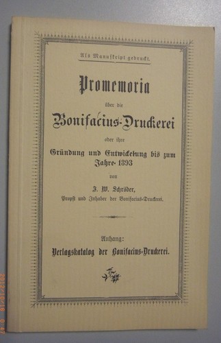 Promemoria über die