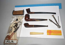 Konvolut 3 alte Tabakpfeifen Pfeife Holz Bruyere Garante + Zubehör