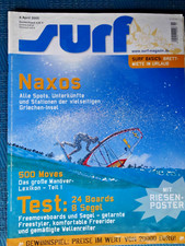 SURF MAGAZIN 4/05, AHD, FANATIC, HIFLY, LORCH,MISTRAL,NAISH,RRD,STARBOARD,TABOU,