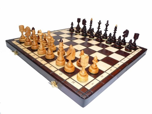Sehr edles schach - edles, schachspiel