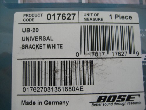 Bose wall ceiling bracket - wall/ceiling,