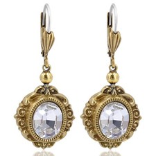 Jugendstil Ohrringe mit