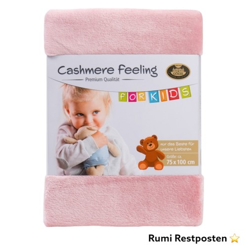 Kinderdecke babydecke cashmere - babydecke,