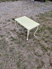 Beistelltisch 53,5 cm hoch Massivholz Buche Untergestell  Chippendale Art Deco