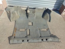 VW T4 Multivan Teppich Boden Bodenbelag vorne Grau Stoff 7D1863711