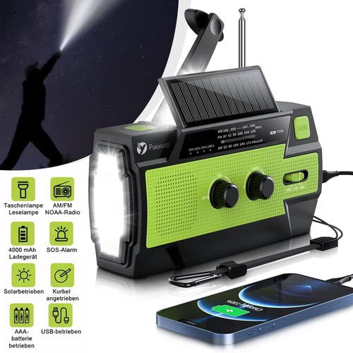Handkurbel radio solar kurbel - radio,