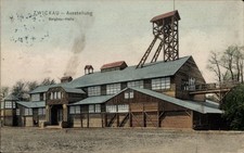 Ak Zwickau in Sachsen, Gewerbeausstellung 1906, Bergbau-Halle - 4573600
