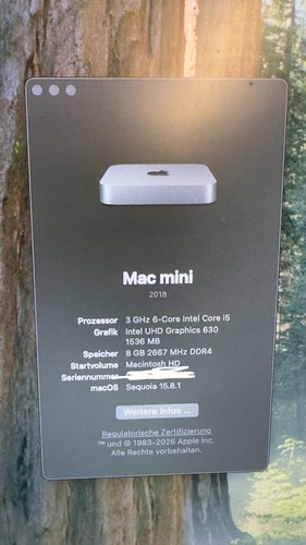 Apple mac mini modeljahr 2018 - apple,