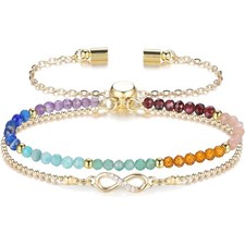 Chakra Armband Edelstein