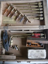 Görres Pego  Schweissspitzen Autogen  in Holzkoffer