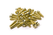 M7 24mm gold gold plated 2pcs