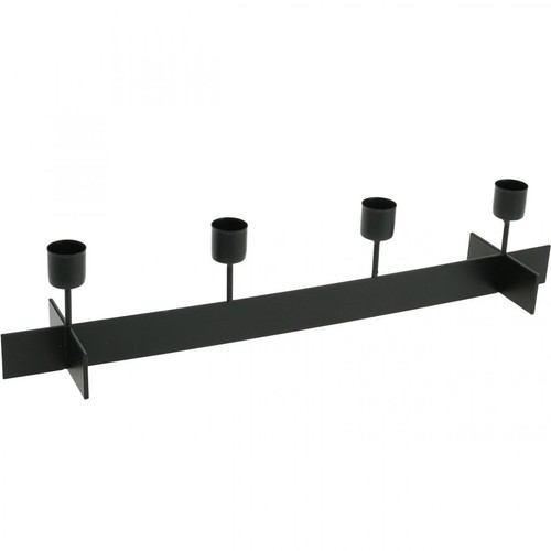 Kerzenständer schwarz metall - kerzenständer,