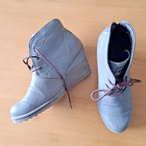 Stiefelette von mustang leder - von,