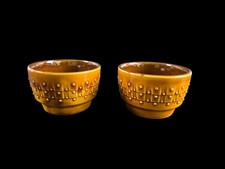 Vintage Waku Keramik Schälchen Schale - 2 Stück - 5,5x8 cm - 1960er