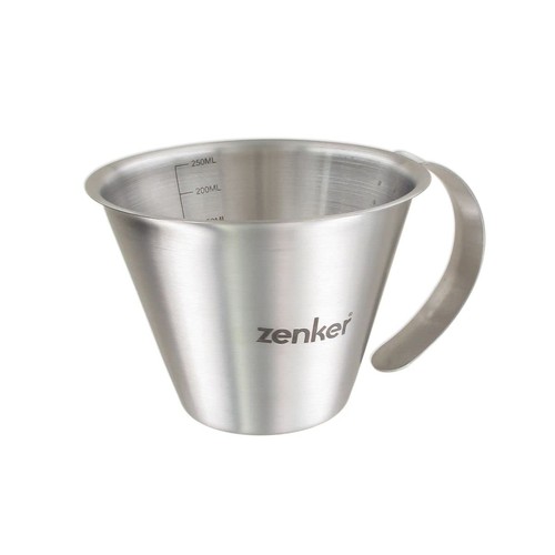 Messbecher edelstahl 250ml mit - edelstahl,