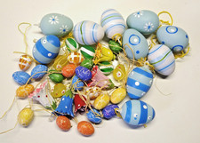 Ostereier Deko (40+ Teile in verschiedenen Farben und Mustern)