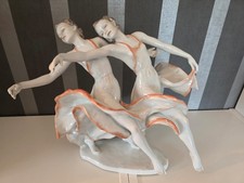 Rosenthal Figur 2 Tänzerinnen  Kaiserwalzer  Hedi+Margot Hopfner