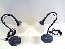 Tischlampe 2 Vintage Nachttischlampen Tischleuchten paar Wofi Leuchten Landhaus