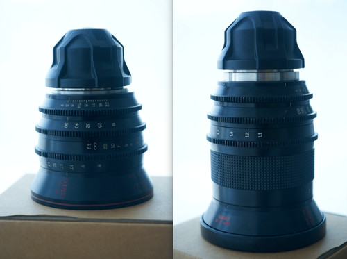Red zoom set 50mm - red, 18-50mm