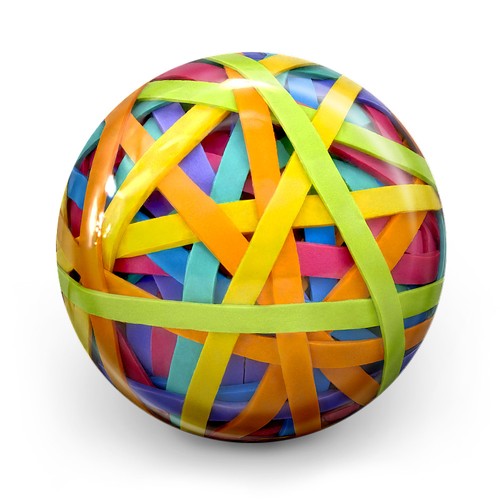 Bowling ball otb - bowling, rubber