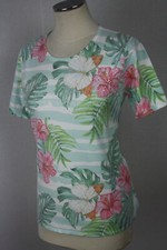 Damen Pullover Pulli Blumen