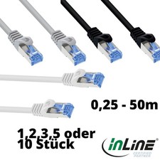 Patchkabel Netzwerk Cat.6A, S/FTP, TPE flexibel l PoE++ 16 Längen 0,25 - 50m 
