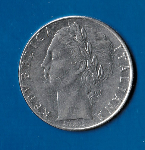 Münze italien 100 - ,