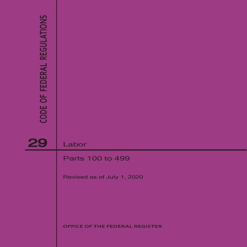 Code federal regulations - of,