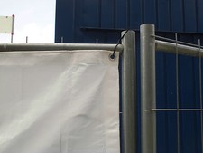 10 Stück Bauzaunplanen 1,76 x
